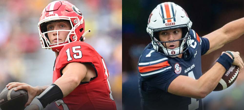 Auburn Vs Georgia Player Props for Carson Beck, Payton Thorne