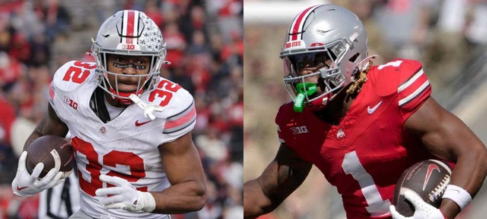 Ohio State Vs Oregon: TreVeyon Henderson and Quinshon Judkins