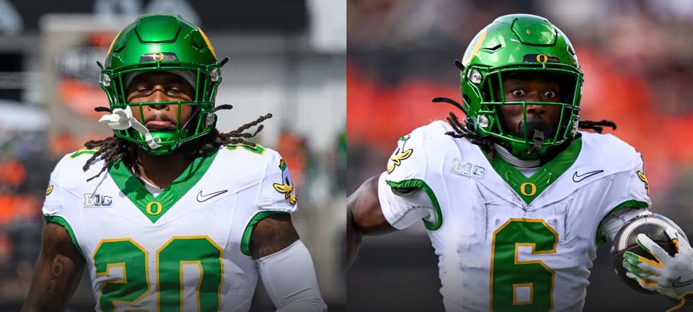 Best Oregon Ducks Props vs Michigan State: Bet on RB Overs - Jordan James - Noah Whittington