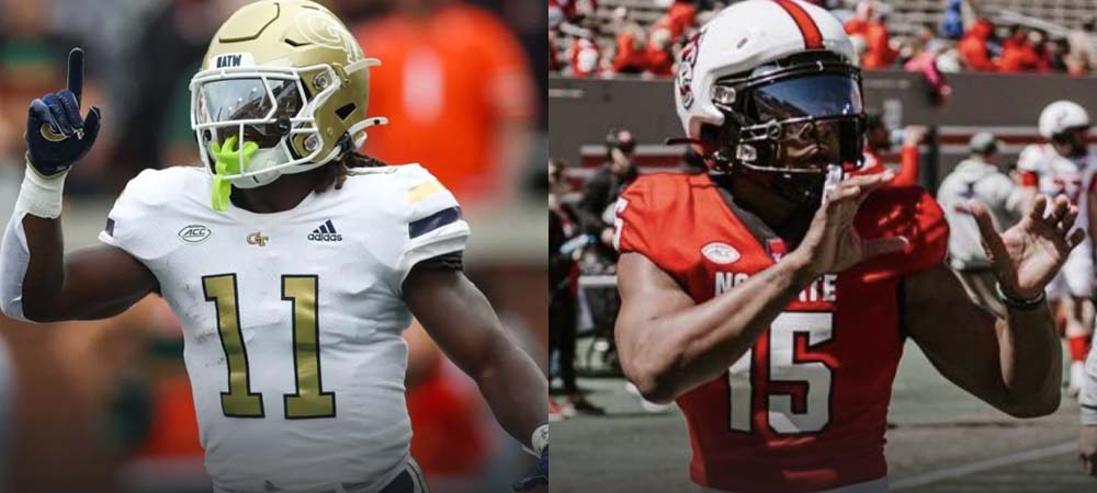 Best Anytime Touchdown Odds Georgia Tech Vs. NC State - Jamal Haynes - Justin Joly