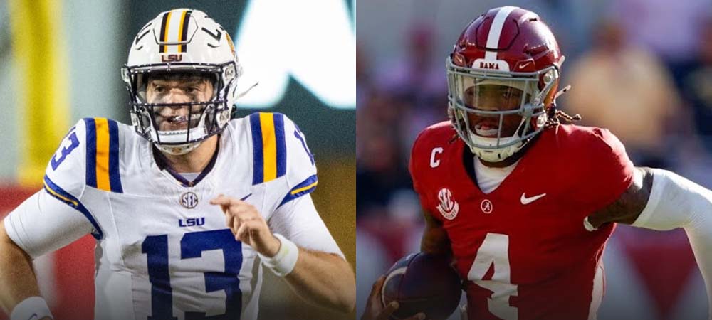 Best Props for Alabama vs LSU are QB Passing Props for Nussmeier, Milroe