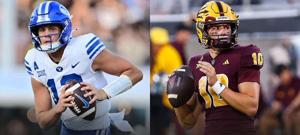 BYU Vs. Arizona State Player Props: Back Retzlaff, Fade Leavitt