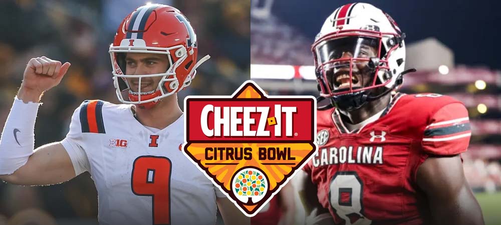 Best Bets For South Carolina Vs. Illinois Cheez-It Bowl