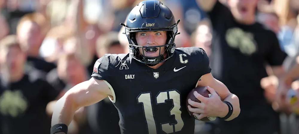 Touchdowns and Alternate Rushing Yards Props for Bryson Daily vs Navy