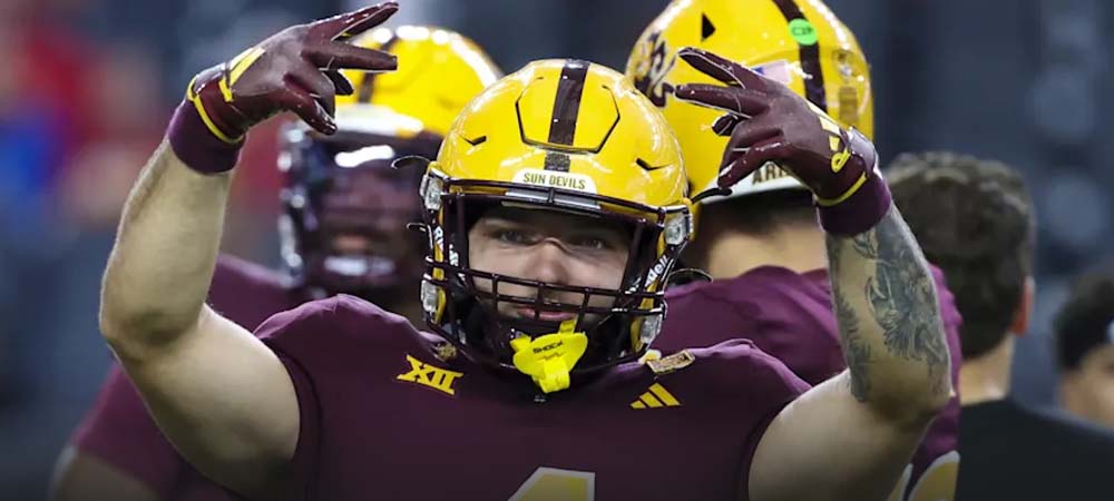 Peach Bowl Props for Cam Skattebo Rushing and Receiving vs Texas