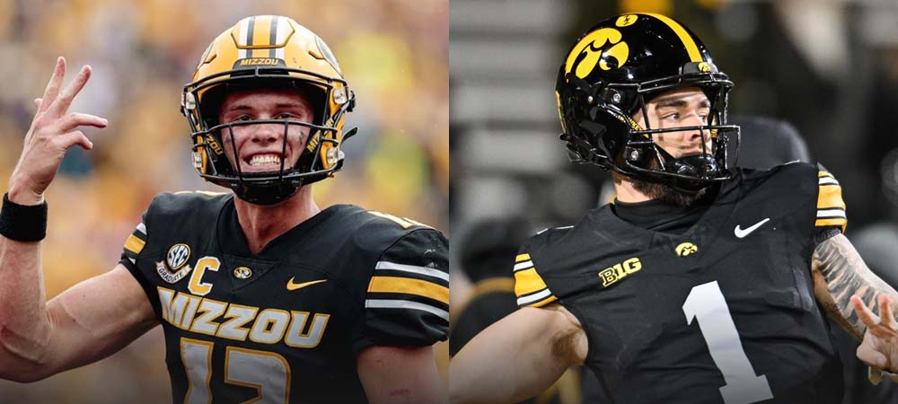 Best Bets For Iowa Vs Mizzou Music City Bowl - Brady Cook - Brendan Sullivan