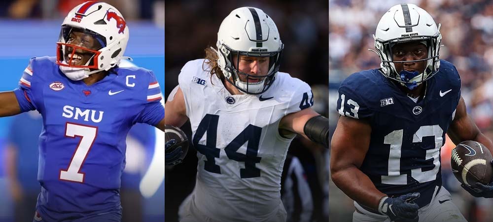 Best Bets For SMU Vs. Penn State CFP; Tail Jennins, Fade Penn State RBs