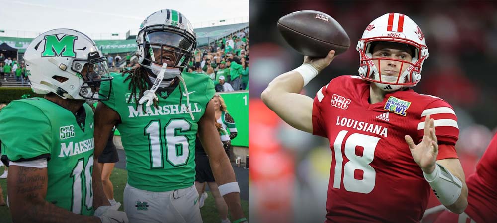 Sun Belt Championship Betting: Louisiana, Marshall In For A Shootout