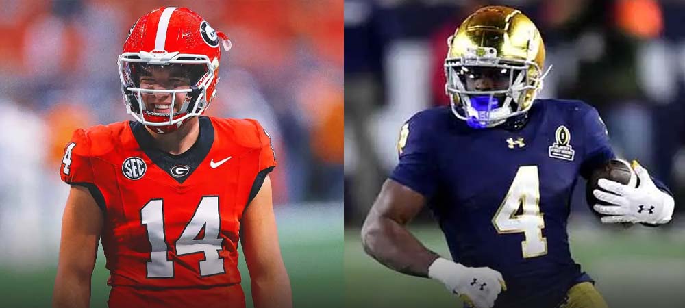 Best Bets For Notre Dame Vs. Georgia Sugar Bowl College Football Playoff