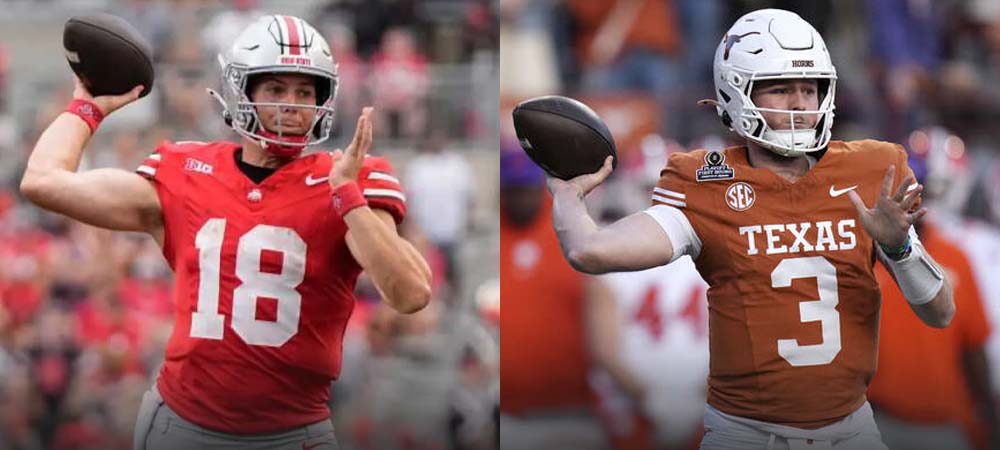 Best Bets For Will Howard, Quinn Ewers; Ohio State Vs. Texas CFP