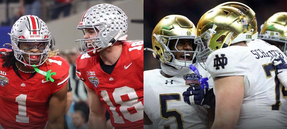 National Championship Public Betting Splits: Ohio State Vs. Notre Dame